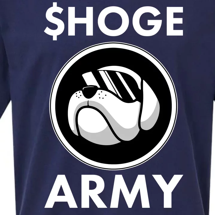 $HOGE ARMY Bitcoin Crypto Coin Doge Sueded Cloud Jersey T-Shirt