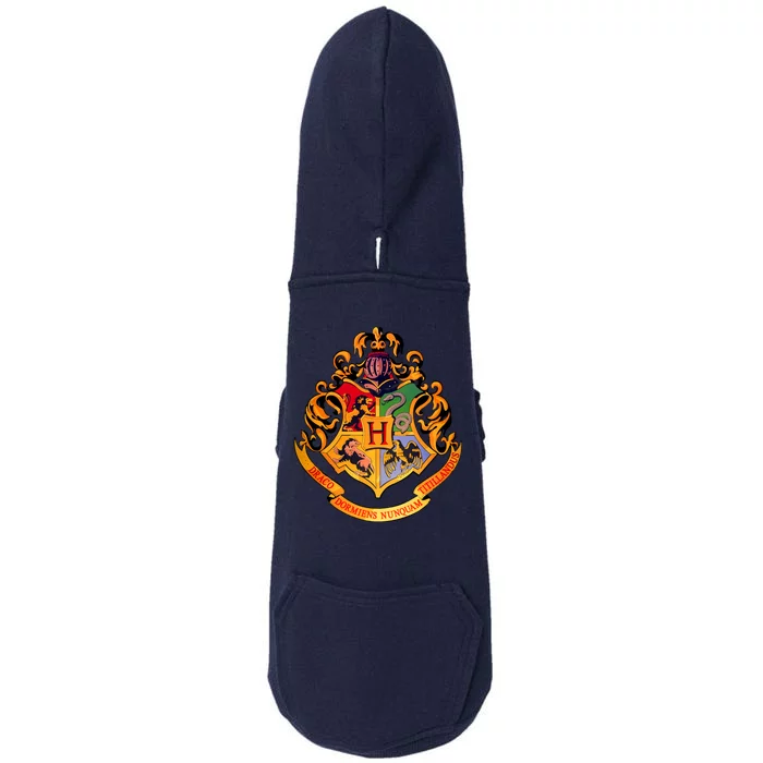 Hogwarts School Emblem Doggie 3-End Fleece Hoodie