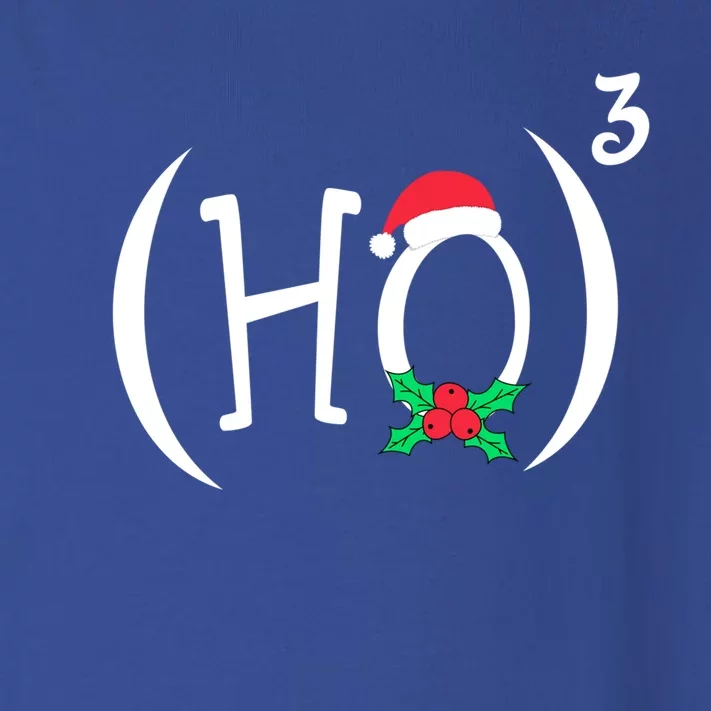 Ho3 Or Ho Cube Funny Christmas Math Teachers Themed Gift Toddler Long Sleeve Shirt