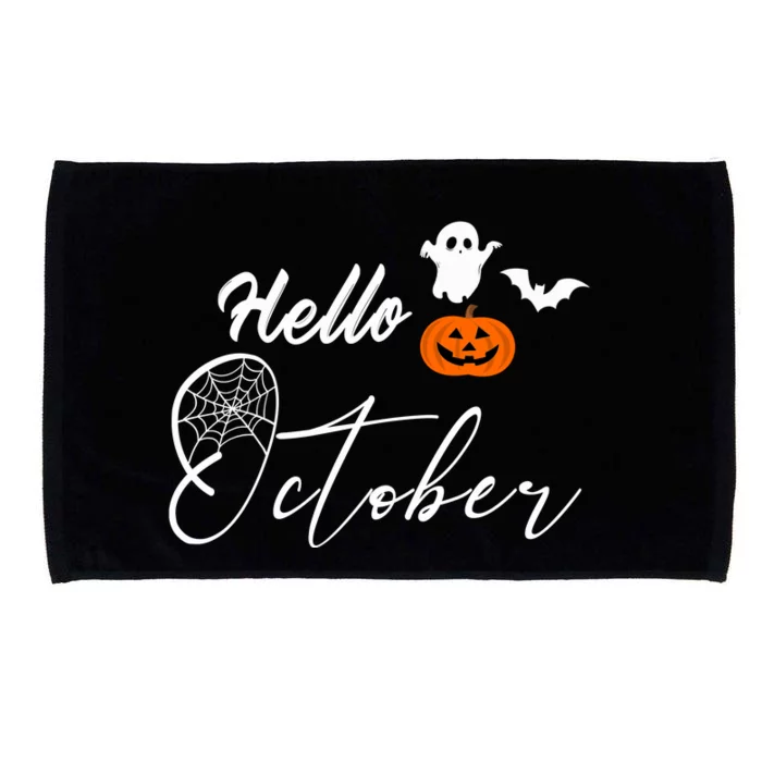 Hello October | Halloween Microfiber Hand Towel