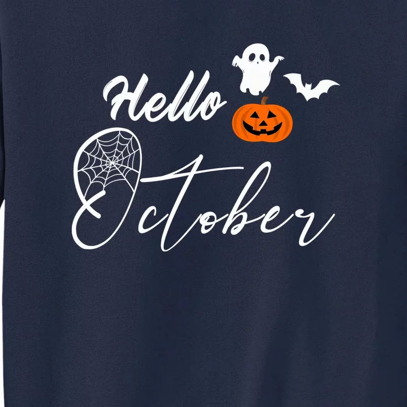 Hello October | Halloween Tall Sweatshirt