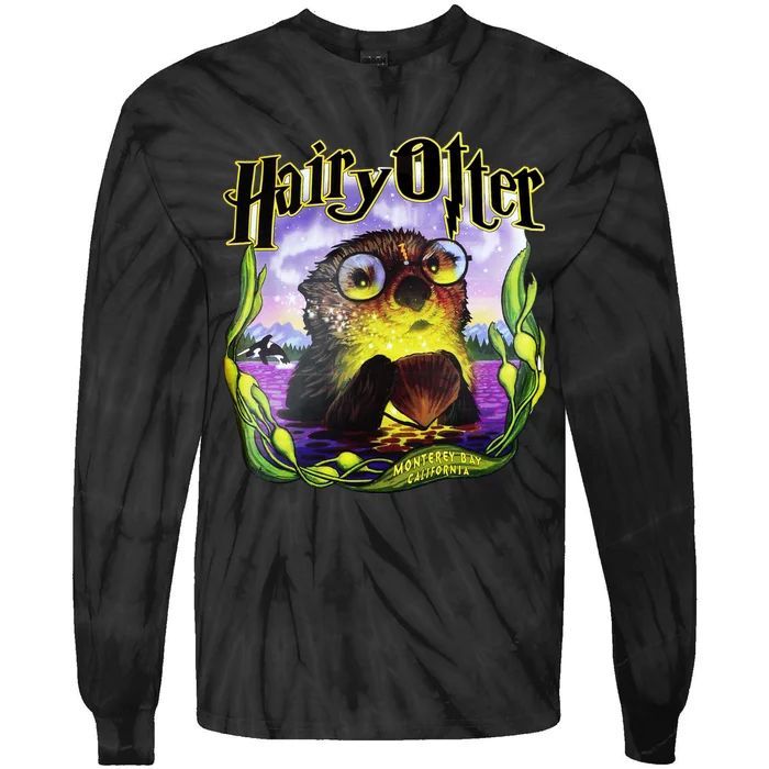 Hairy Otter Tie-Dye Long Sleeve Shirt