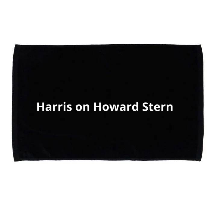 Harris On Howard Stern Microfiber Hand Towel