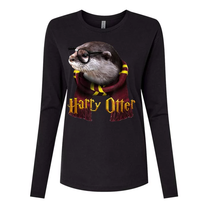 Harry Otter Womens Cotton Relaxed Long Sleeve T-Shirt