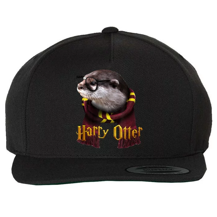 Harry Otter Wool Snapback Cap