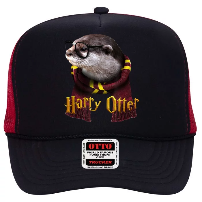 Harry Otter High Crown Mesh Trucker Hat