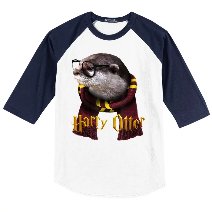 Harry Otter Baseball Sleeve Shirt