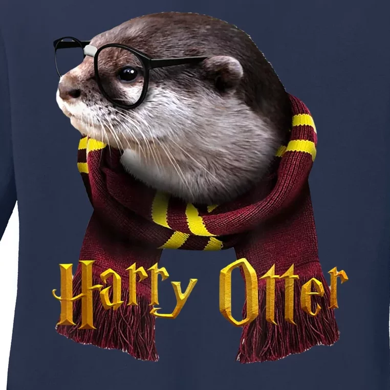 Harry Otter Ladies Long Sleeve Shirt