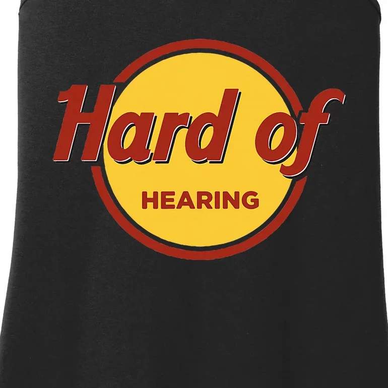 Hard Of Hearing Ladies Essential Tank