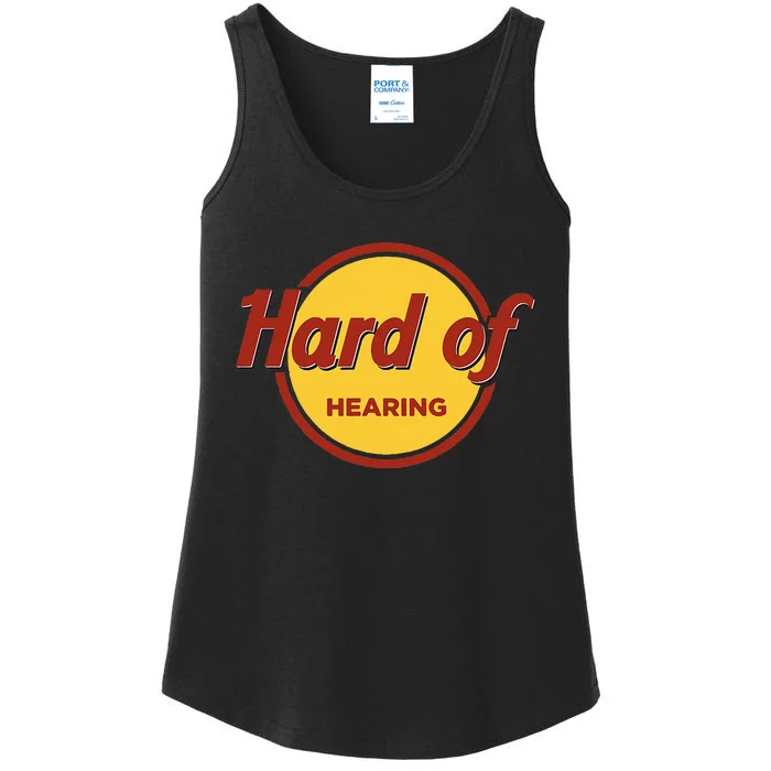 Hard Of Hearing Ladies Essential Tank