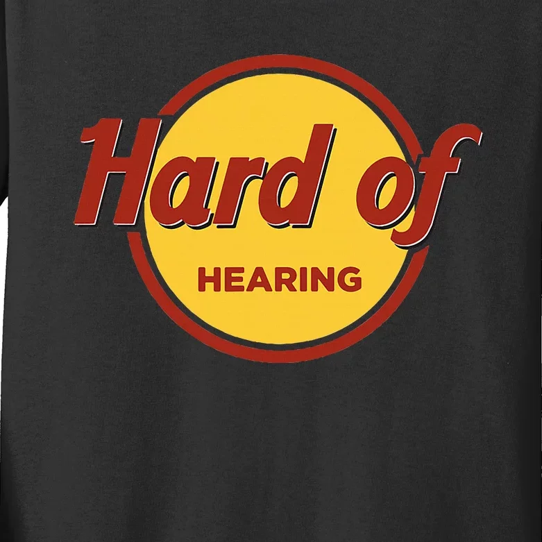 Hard Of Hearing Kids Long Sleeve Shirt