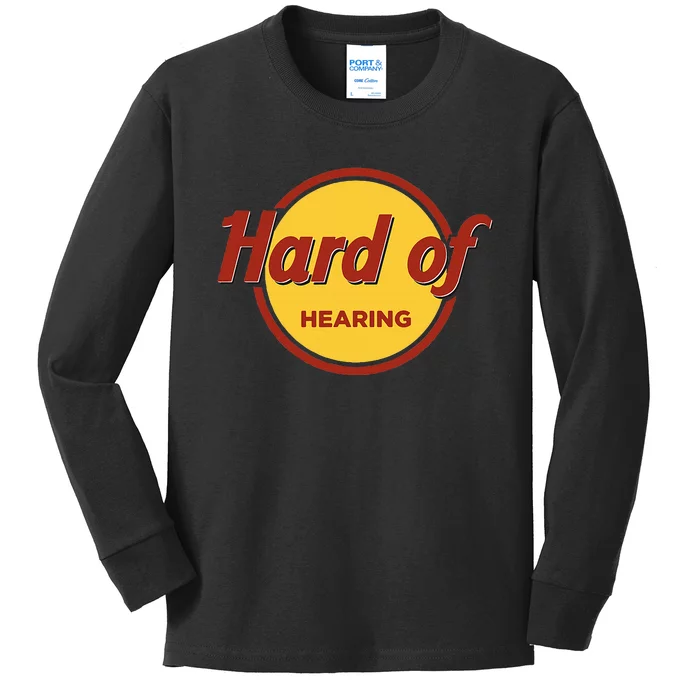 Hard Of Hearing Kids Long Sleeve Shirt