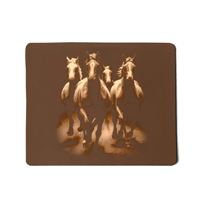 Herd Of Horses Mousepad