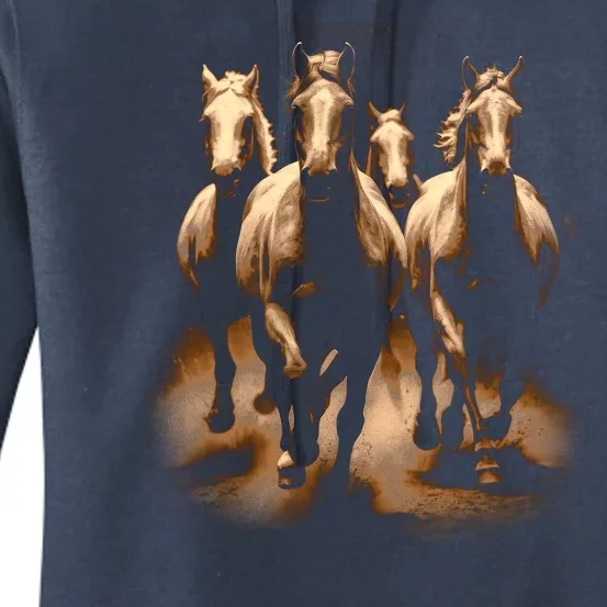 Herd Of Horses Women's Pullover Hoodie