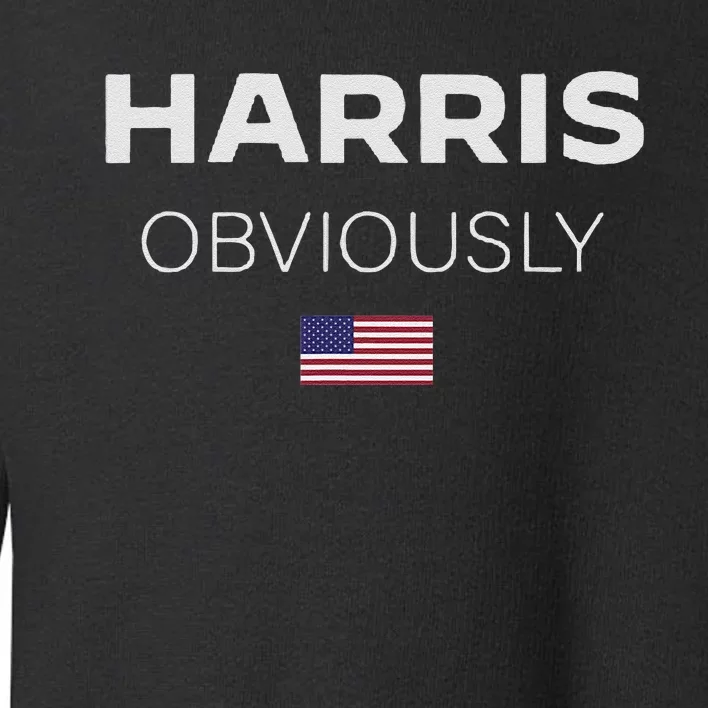 Harris Obviously Toddler Sweatshirt