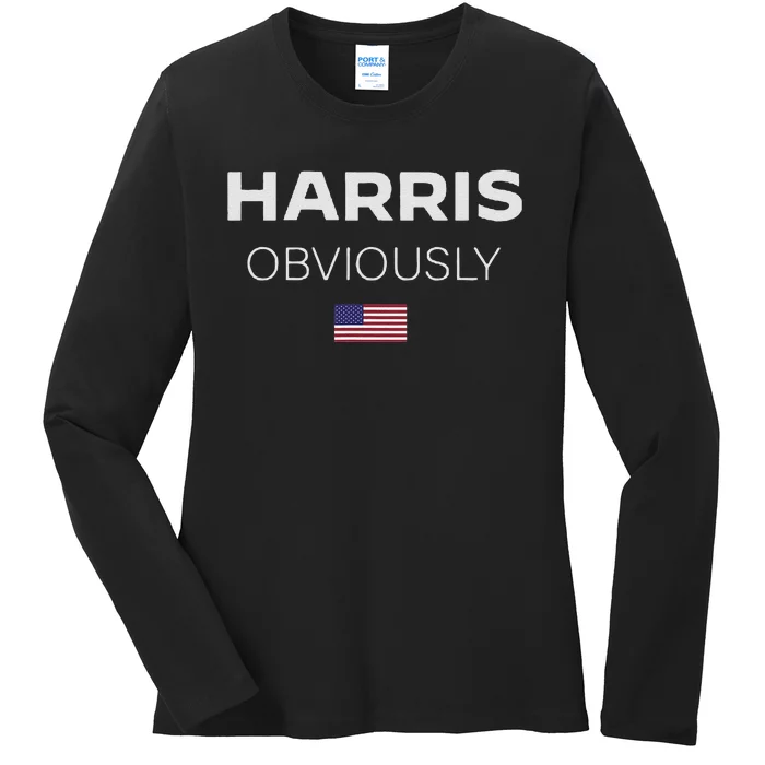 Harris Obviously Ladies Long Sleeve Shirt