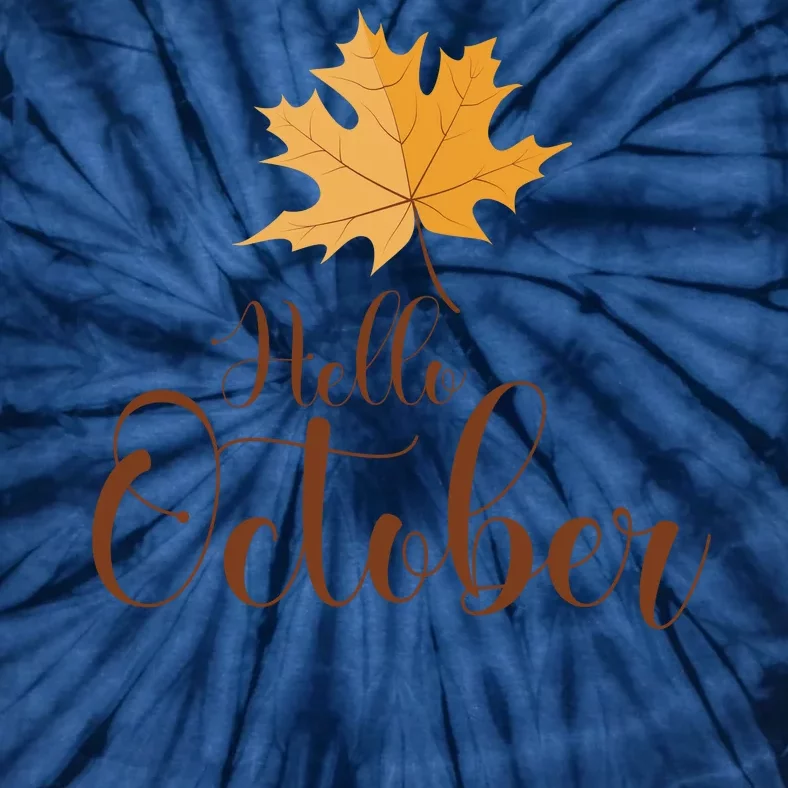 Hello October Tie-Dye T-Shirt