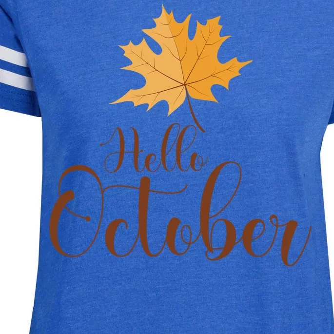 Hello October Enza Ladies Jersey Football T-Shirt