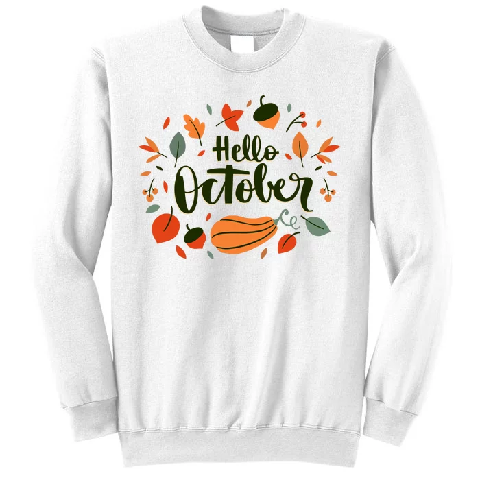 Hello October Sweatshirt