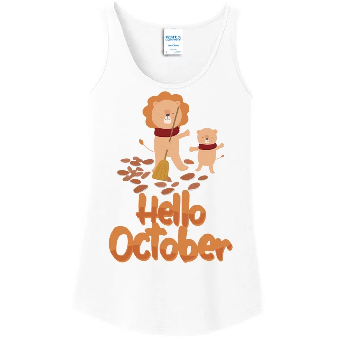 Hello October Ladies Essential Tank