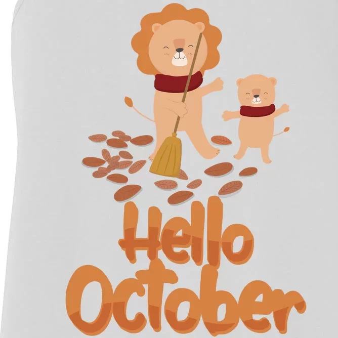 Hello October Women's Racerback Tank