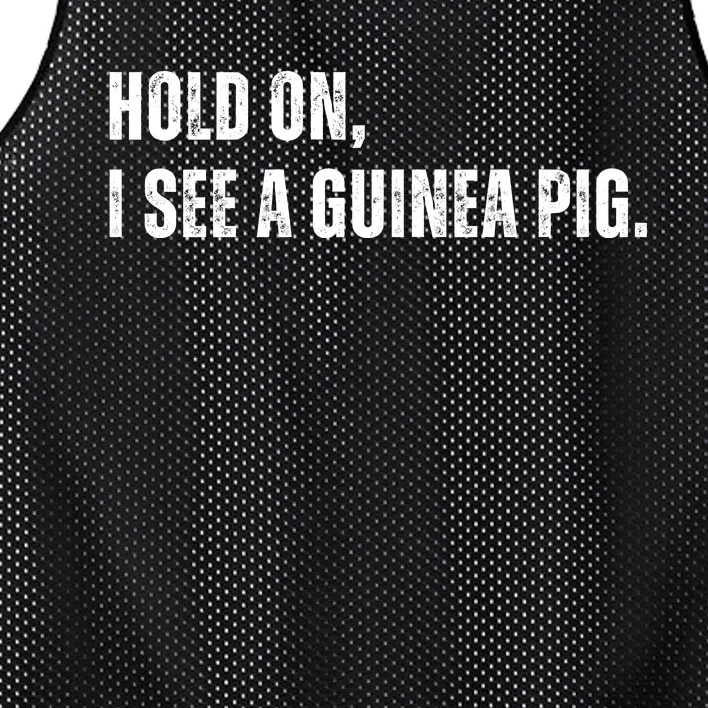 Hold On I See A Guinea Pig Mesh Reversible Basketball Jersey Tank