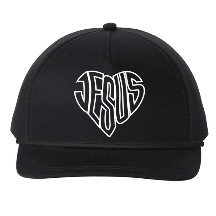 Heart Of Jesus Snapback Five-Panel Rope Hat