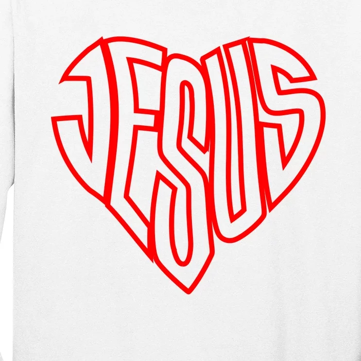 Heart Of Jesus Long Sleeve Shirt