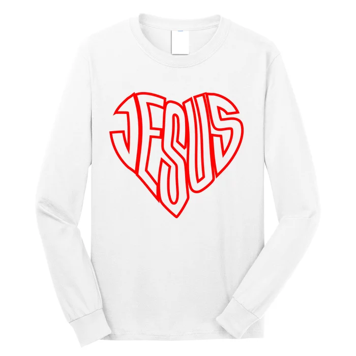 Heart Of Jesus Long Sleeve Shirt