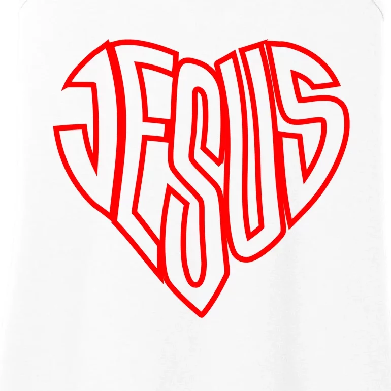 Heart Of Jesus Ladies Essential Tank