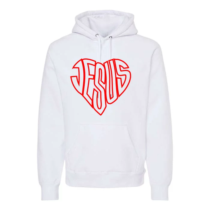 Heart Of Jesus Premium Hoodie