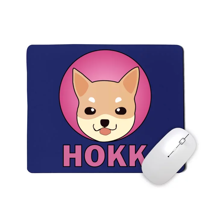 HOKK Hokkaidu Inu Crypto Currency Mousepad