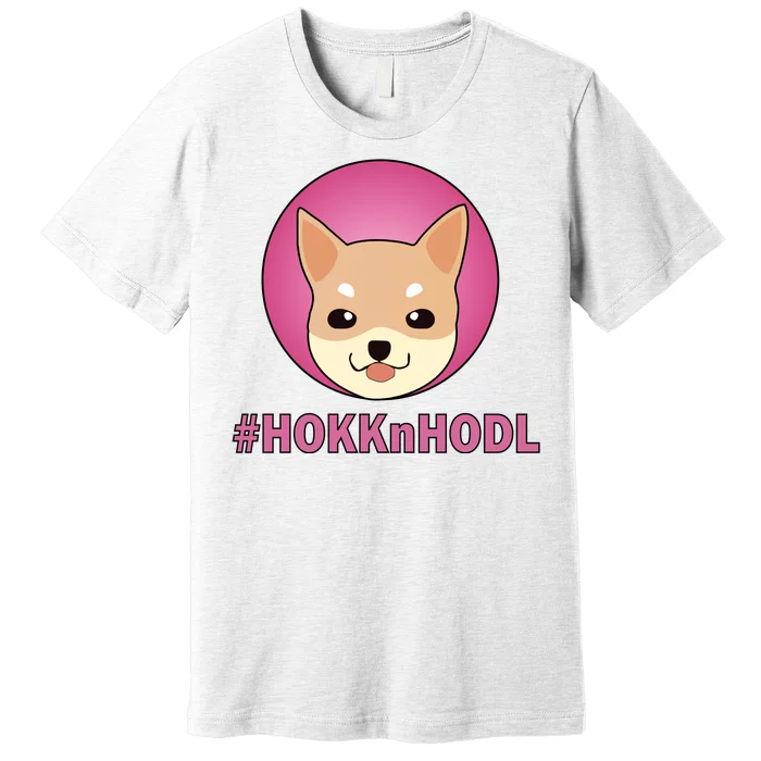 HokknHodl Hokk And Hold Crypto Premium T-Shirt