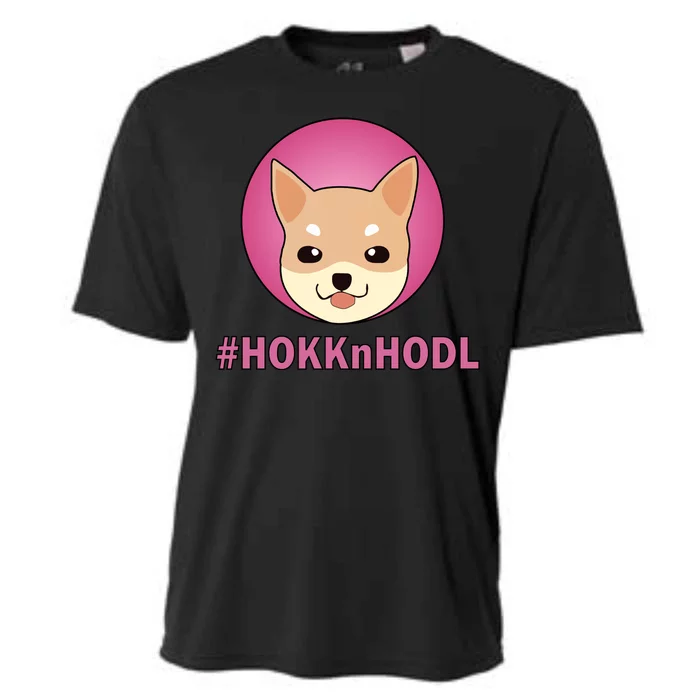 HokknHodl Hokk And Hold Crypto Cooling Performance Crew T-Shirt