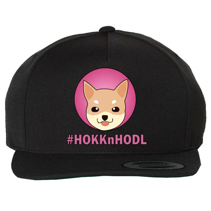 HokknHodl Hokk And Hold Crypto Wool Snapback Cap