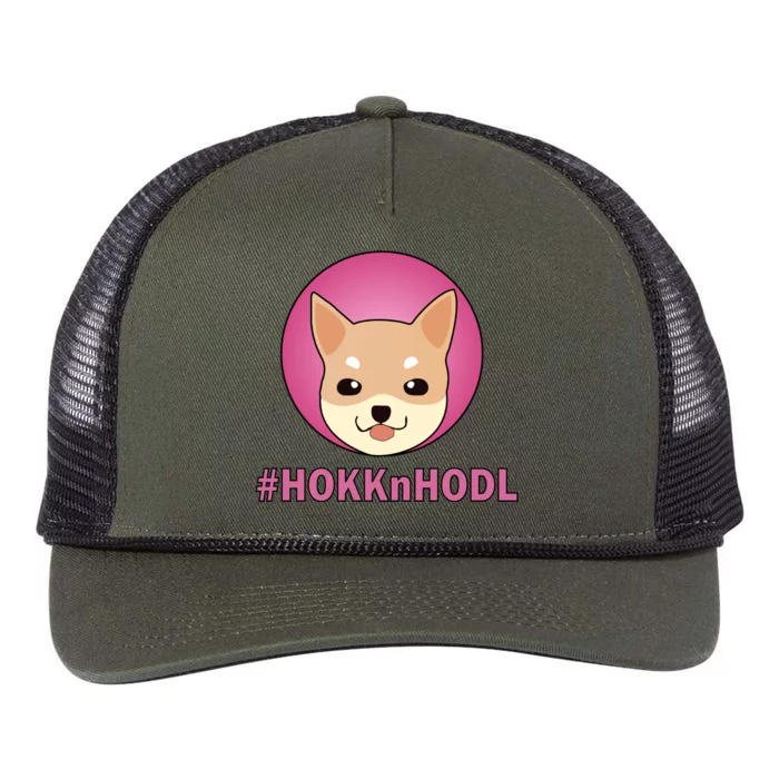 HokknHodl Hokk And Hold Crypto Retro Rope Trucker Hat Cap