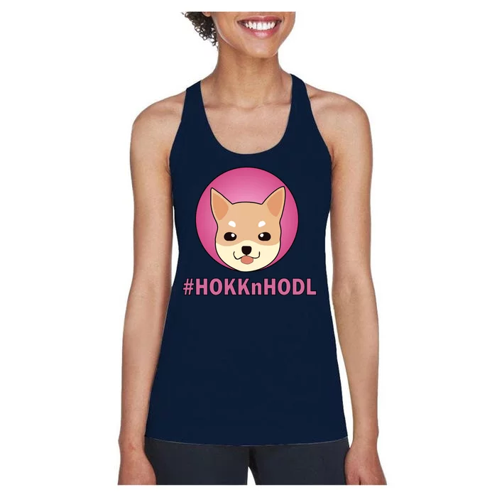 HokknHodl Hokk And Hold Crypto Women's Racerback Tank