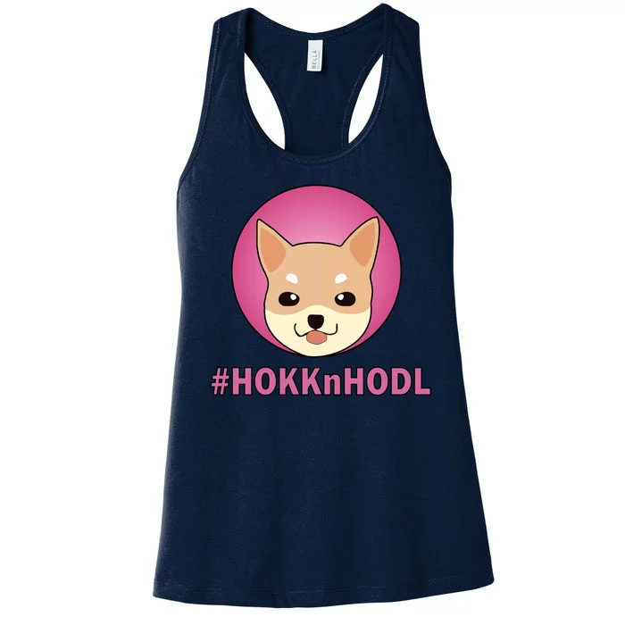 HokknHodl Hokk And Hold Crypto Women's Racerback Tank