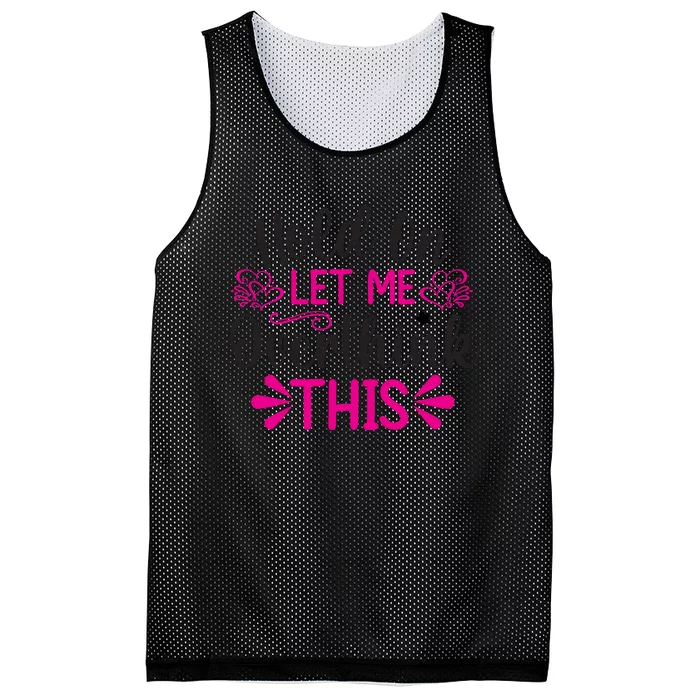 Hold On Let Me Overthink This Graphic Mesh Reversible Basketball Jersey Tank