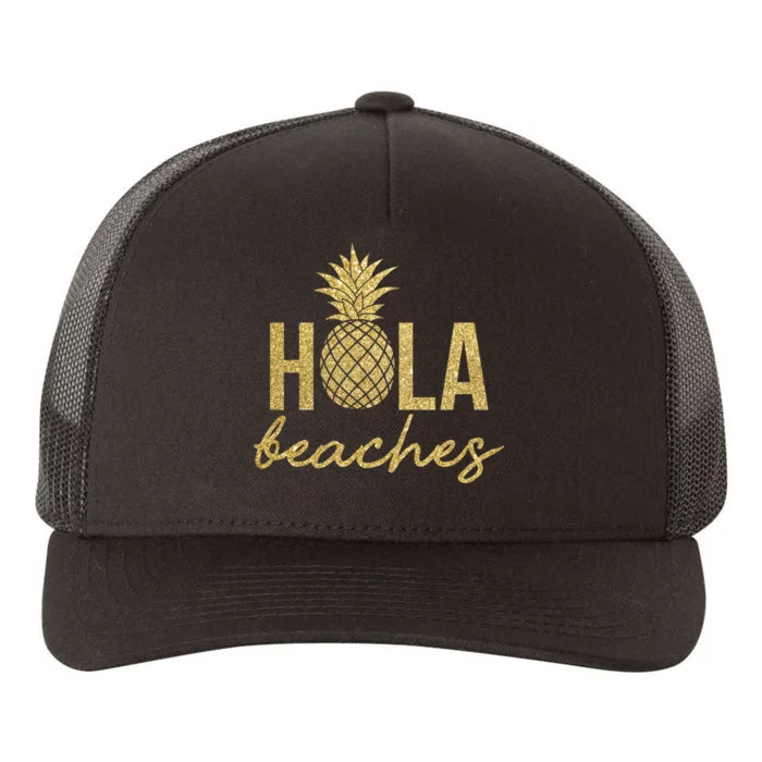 Hola Beaches Limited Edition Yupoong Adult 5-Panel Trucker Hat