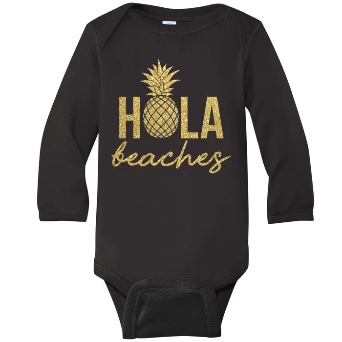 Hola Beaches Limited Edition Baby Long Sleeve Bodysuit