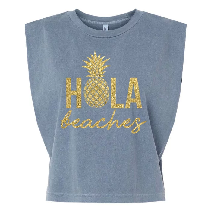 Hola Beaches Limited Edition Garment-Dyed Women's Muscle Tee