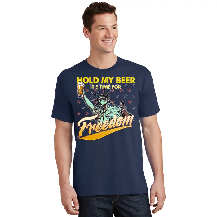 Statue of Liberty Basketball Jersey w/ Beer Holder