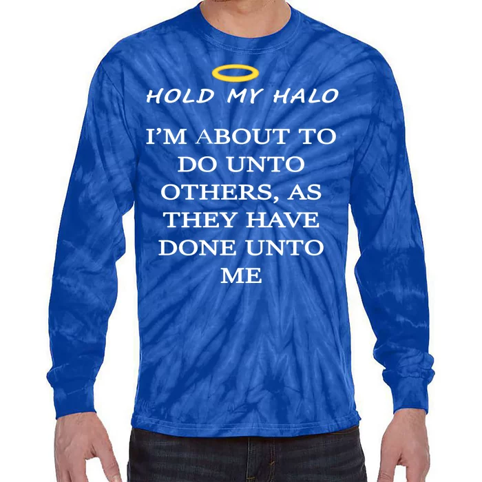 Hold My Halo Tie-Dye Long Sleeve Shirt