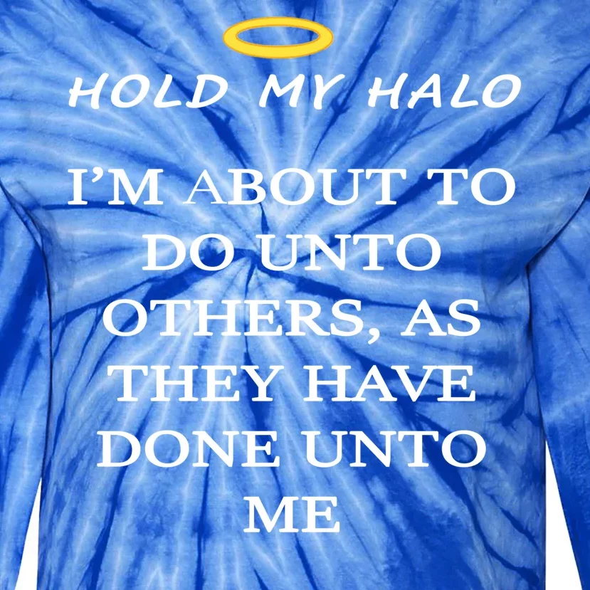 Hold My Halo Tie-Dye Long Sleeve Shirt