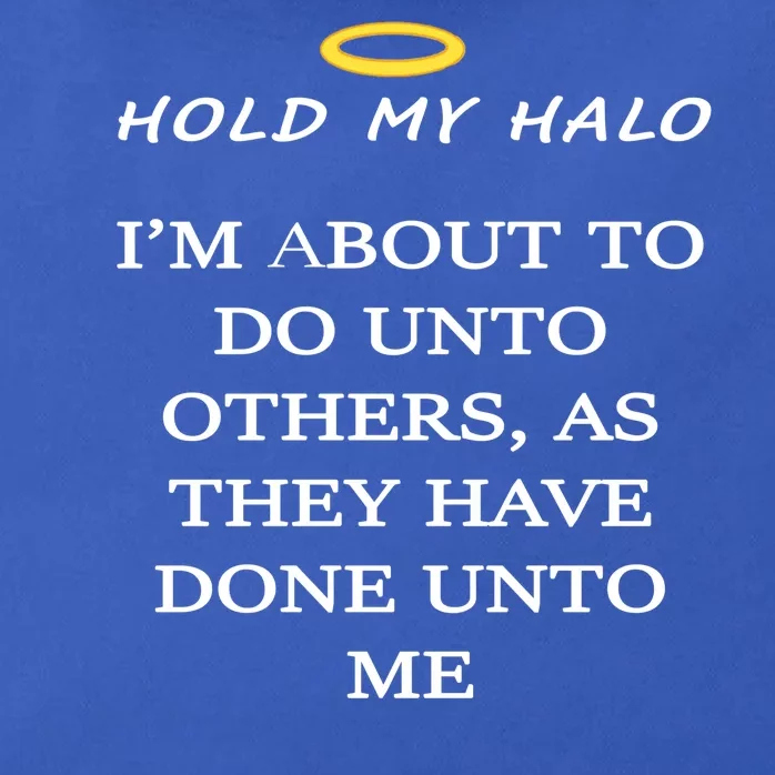 Hold My Halo Zip Tote Bag