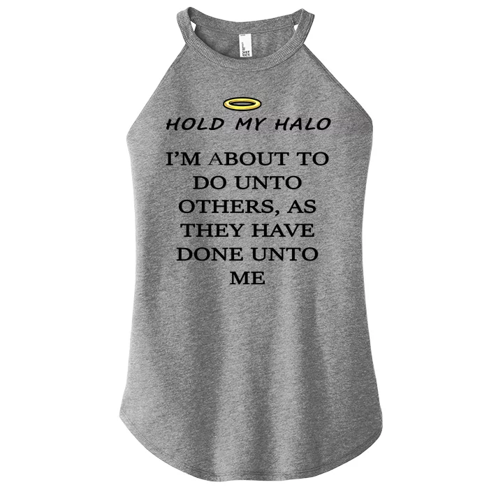 Hold My Halo Women’s Perfect Tri Rocker Tank