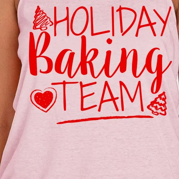 Holiday Baking Team Women's Knotted Racerback Tank