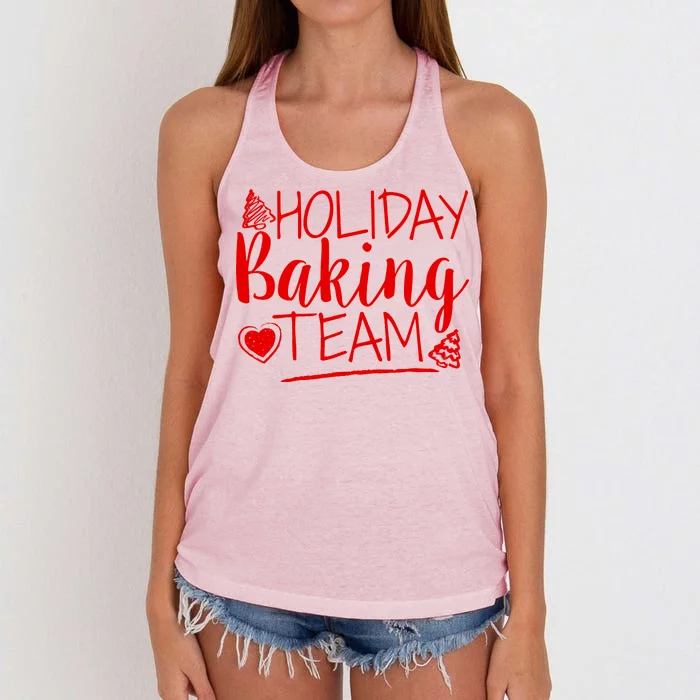 Holiday Baking Team Women's Knotted Racerback Tank