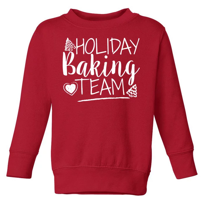 Holiday Baking Team Toddler Sweatshirt